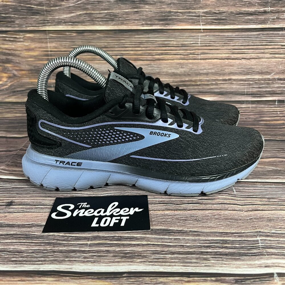 Brooks Trace 2 Women's Black‎ Purple Women's Athletic Running Shoes Size 6.5